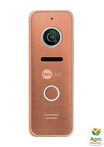 Комплект відеодомофона NeoLight NeoKIT HD Pro WF Bronze - фото 2