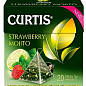 Чай клубничный мохито (пачка) ТМ "Curtis" 20 пакетиков по 1.8г.