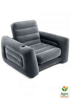 Надувное кресло, черное ТМ "Intex" (66551)2