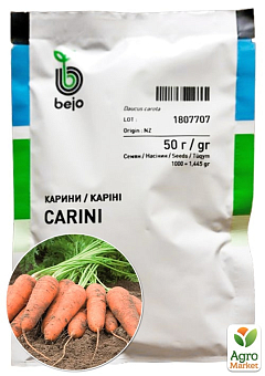 Морковь "Карини F1" ТМ "Bejo Zaden" 50г2