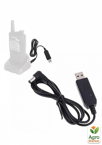 USB кабель к стакану зарядного устройства для рации Baofeng (8400) - фото 2