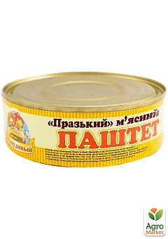 Паштет Пражский с сливочным маслом ТМ "Сто пудов" 240г2