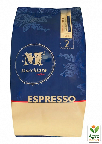 Кофе в зернах (Espresso) ТМ "МACCIATO coffee" 1кг упаковка 8шт - фото 2
