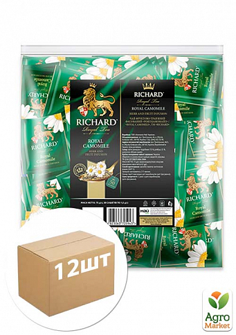 Чай "Royal Camomile" ТМ "Richard" 50 упаковка 12 шт