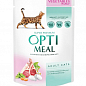 Влажный корм Optimeal для взрослых кошек с ягненком и овощами в желе 85 г (2891320)
