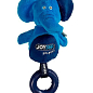 Джойсер м'яка іграшка для цуценят Слон з кільцем і пищалкой синій 22 см (6004620)