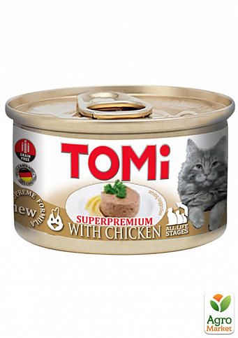 Томи консервы для кошек, мусс (2010391)