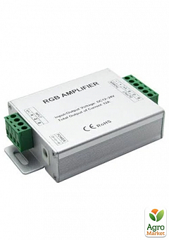 Підсилювач RGB сигналу LEMANSO для св/стрічки DC12V-24V 144W-288W алюм. корпус / LM9501 (939001)2