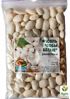 Квасоля "Боби білі" ТМ "Весна" 100г25