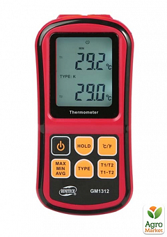Термопарный термометр -250-1767°C  BENETECH GM13121