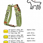 Шлеи Коллар шлея х / б для середніх собак (ширина 25мм, А: 47-72см, В: 68-80см) 0637 (4927170)