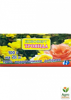 Мінеральне Добриво "Троянда" ТМ "Новоферт" 100г1