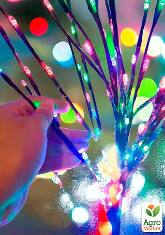Світлодіодна декорація Дерево Гірлянда, 144 LED мультицвіт, 1.5 м - фото 3