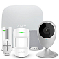 Комплект сигнализации Ajax StarterKit + HomeSiren white + Wi-Fi камера 2MP-H