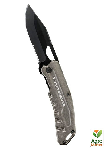 Нож FatMax складной с длиной лезвия 80 мм и формой заточки полусеррейтор STANLEY FMHT0-10312 (FMHT0-10312) - фото 2