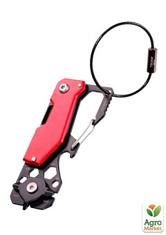 Брелок-мультиінструмент Toolinator, червоний (KTL25/RD)2
