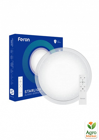 Светодиодный светильник Feron AL5000-S  STARLIGHT 60W (01625)