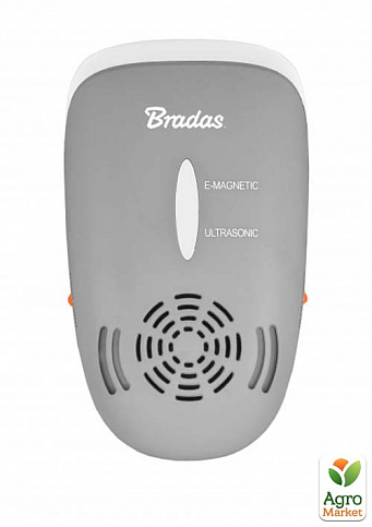 Відлякувач гризунів та комах електричний з LED лампою,  Bradas CTRL-ID303V