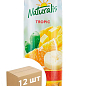 Соковий напій "Тропічні фрукти" ТМ "Naturalis" 1л упаковка 12 шт