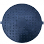 Люк полімерпіщаний D770 DN570 круглий чорний 4.5т (30288-80) купить