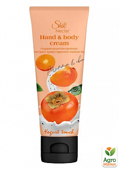 Крем для рук и тела Shik Nectar Yogurt Touch Хурма и семена чиа 75 мл1