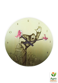 Настенные часы "King Kong" Ø35 см (8633)1