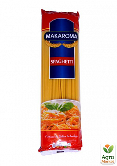 Макарони Spaghetti (Спагетті) 1.8мм ТМ "MAKAROMA" 500г1