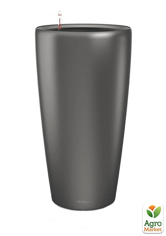 Умный вазон с автополивом Lechuzа Rondo Premium 40, антрацит (15743)