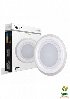 Светодиодный светильник Feron AL2110 25W белый 5000K (01629)2