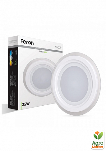 Светодиодный светильник Feron AL2110 25W белый 5000K (01629)