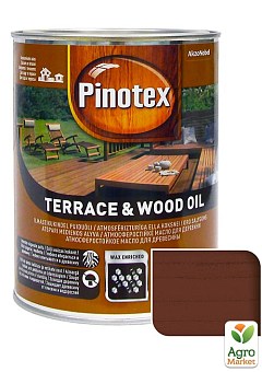 Масло для обработки дерева Pinotex Terrace & Wood Oil Тиковое дерево 1 л2