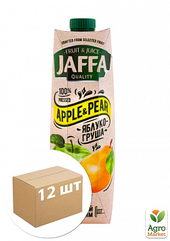 Яблочно-грушевой сок NFC ТМ "Jaffa" tpa 0,95 л упаковка 12 шт2