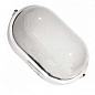 Світ-к LEMANSO овал метал. для лед лампи 20W без реш. BL-1451 білий (BL-1401) гар.60днів (342205)