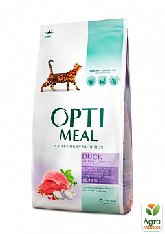 Сухой корм для взрослых кошек Optimeal со вкусом утки 10 кг (2933620)1