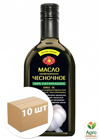 Олія Часникова (Екстракт олійний часниковий) ТМ "Агросільпром" 350мл упаковка 10шт
