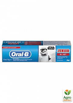 ORAL-B зубна паста Джуніор Ніжний смак 75мл1