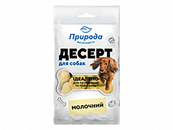 Ласощі Природа Десерт Молочний для собак 550 г (4017500)
