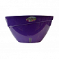 Вазон двойное дно "Calipso фиолетовый " ТМ "Santino" высота: 13см, диаметр: 24см, 2л