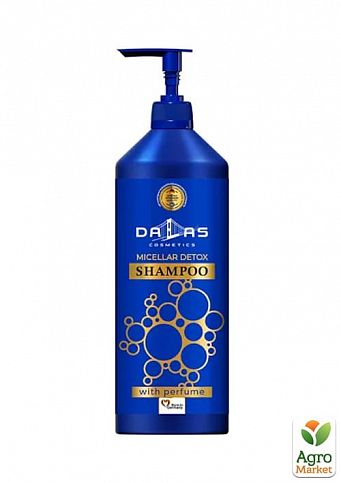 DALAS Шампунь-детокс міцелярний для живлення та відновлення волосся "Dalas" 1000 г
