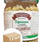 Горошок зелений (стекло) ТМ "Білоруські традиції" 420г упаковка 12шт