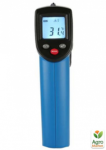 Безконтактний інфрачервоний термометр (пірометр) -50-530°C, 12:1, EMS=0,1-1 BENETECH GM531 - фото 4