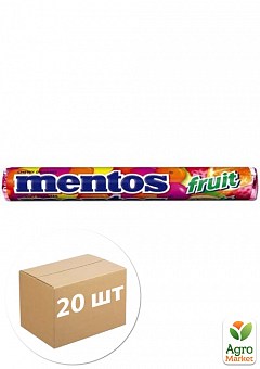 Жевательное драже (Фруктовый) ТМ "Ментос" 37г упаковка 20шт2