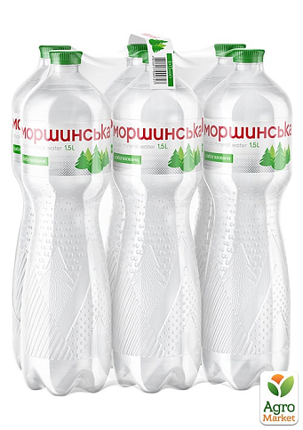 Минеральная вода Моршинская слабогазированная 1,5л (упаковка 6 шт ...
