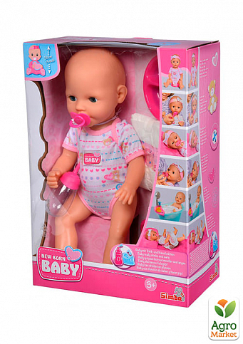 Пупс New Born Baby, 38 см, 3+ Simba Toys