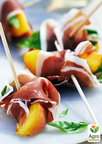 Эксклюзив! Персик желтый с ярким румянцем "Тропический рай" (Tropical paradise) (английская селекция, премиальный высокоурожайный сорт) - фото 6