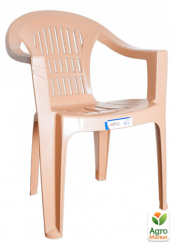 Кресло пластиковое Irak Plastik Bahar EKO Тик (4684)