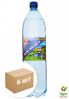 Вода ТМ "Лужанська" газ. 1.5л (ПЕТ) упаковка 6 шт1