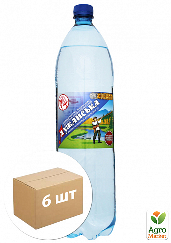 Вода ТМ "Лужанська" газ.  1.5л (ПЭТ) упаковка 6 шт