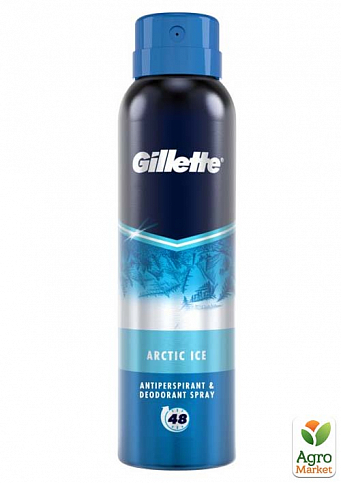GILLETTE Аерозольний дезодорант-антиперспірант Arctic Ice 150мл