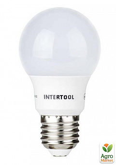 Светодиодная лампа LED 7 Вт, E27, 220 В INTERTOOL LL-00031